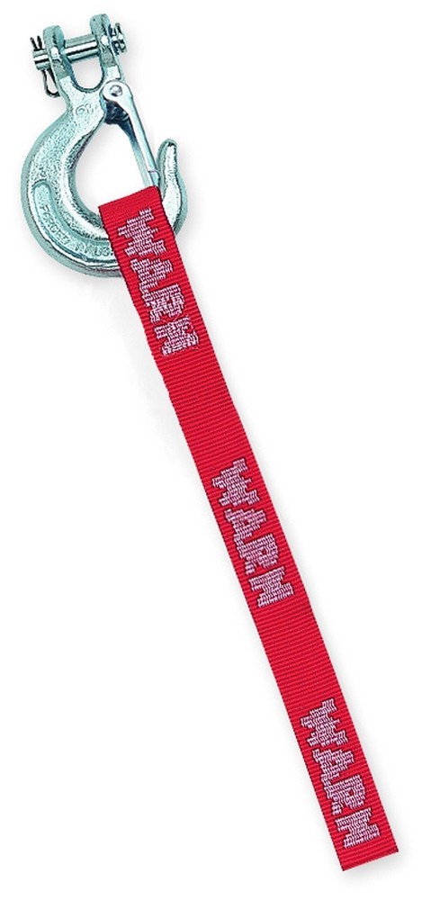 WARN 69645 Hook Strap , Red No Size,
