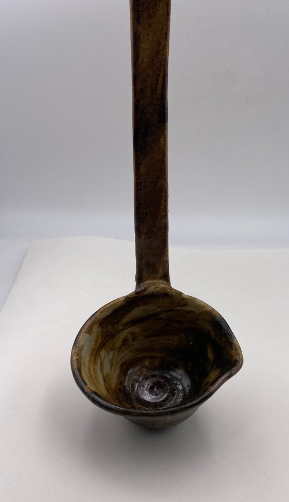 Studio Art Pottery Ladle Signed