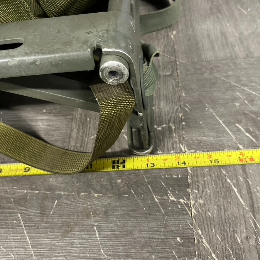 US Army Field Pack Combat Nylon LC-1 Large Alice Backpack with Frame Back Strap