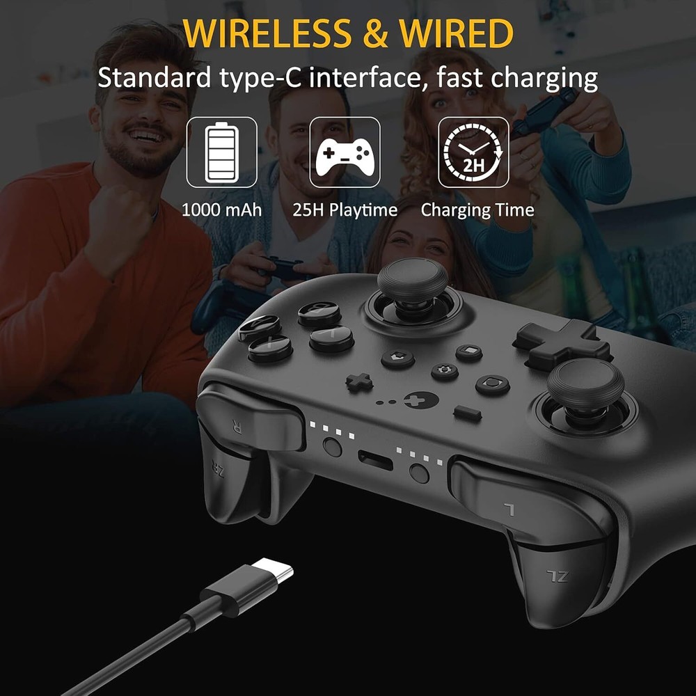 Gulikit KK3 Max Controller Pad Kingkong 3 For Nintendo Switch/OLED (No Drift)