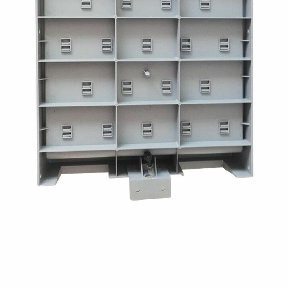 27 Pegs Laboratory Drying Rack Lab Draining Peg Board Rack Wall Mount PP