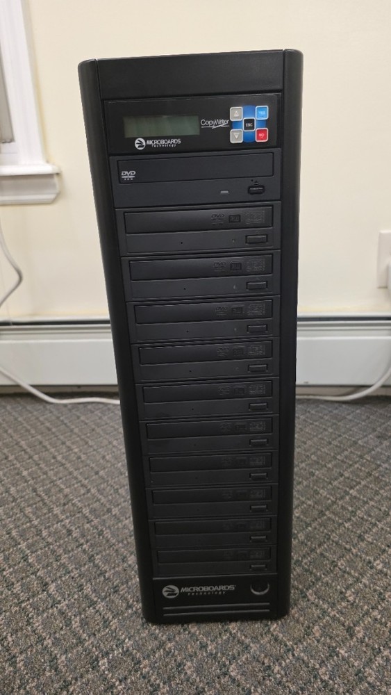 Microboards Technology DVD/CD Duplicator Model LS DVD PRM-pro-1016