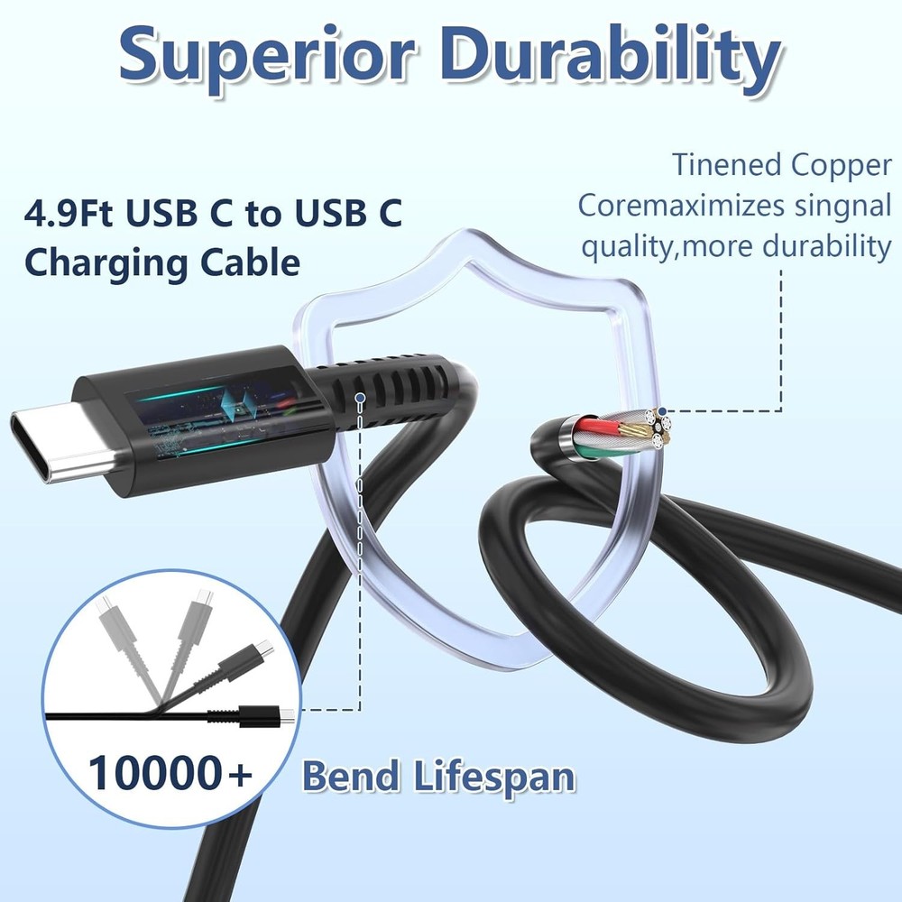 Replacement 60W AC Adapter for Nintendo Switch OLED Model - PD3.0 Fast Charging