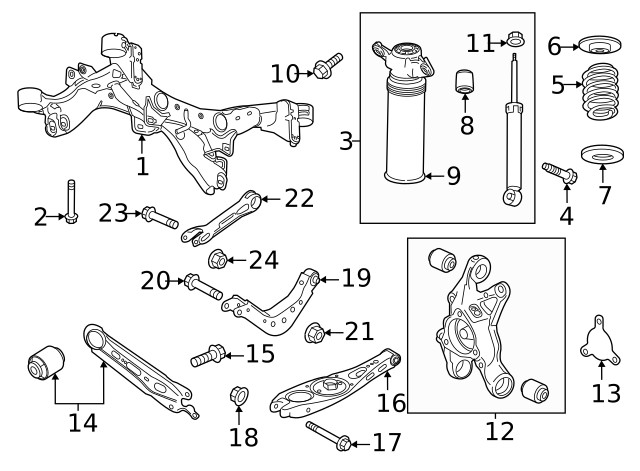 Genuine GM Trailing Arm 87867264