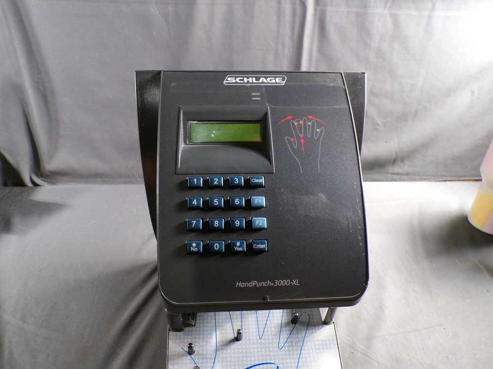 SCHLAGE HANDPUNCH 6000 XL TIME CLOCK