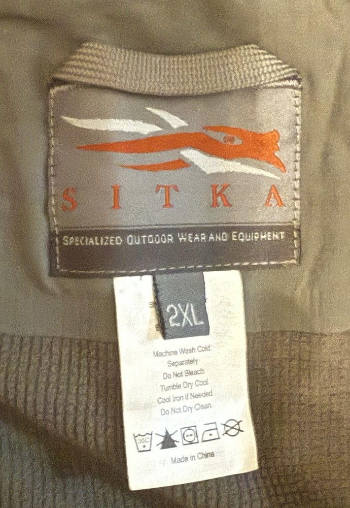 Sitka 90% Jacket 2XL & Pants XL