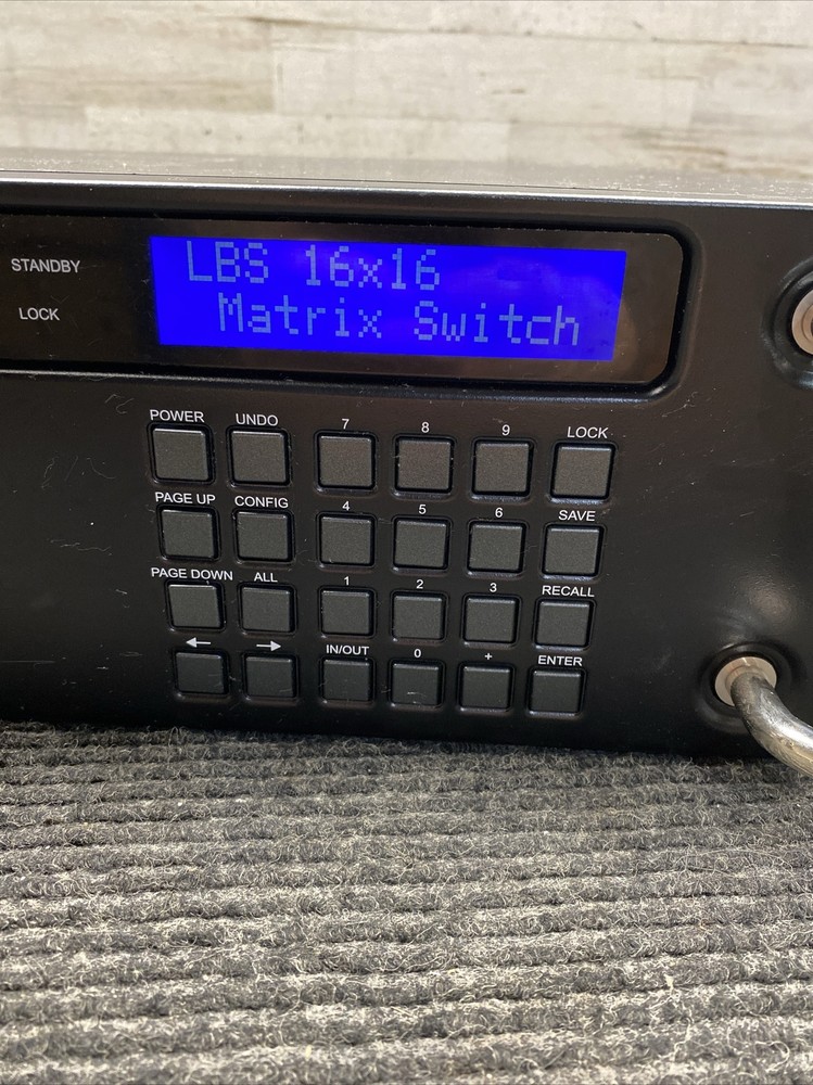 LinkBridge 16×16 Modular Multi-Format Matrix Switch Broadata 8 Port DVI Card