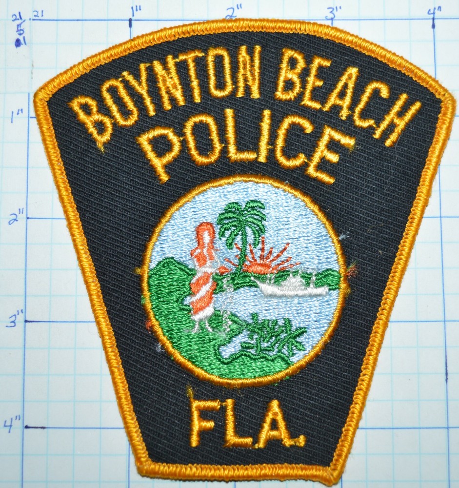 FLORIDA, BOYNTON BEACH POLICE DEPT PATCH