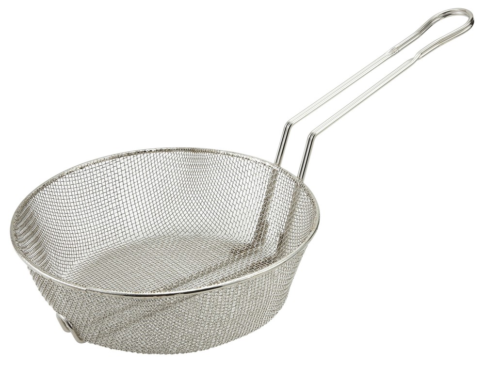 10" Culinary Basket, Fine Mesh, Nickel Plated (12 Each)