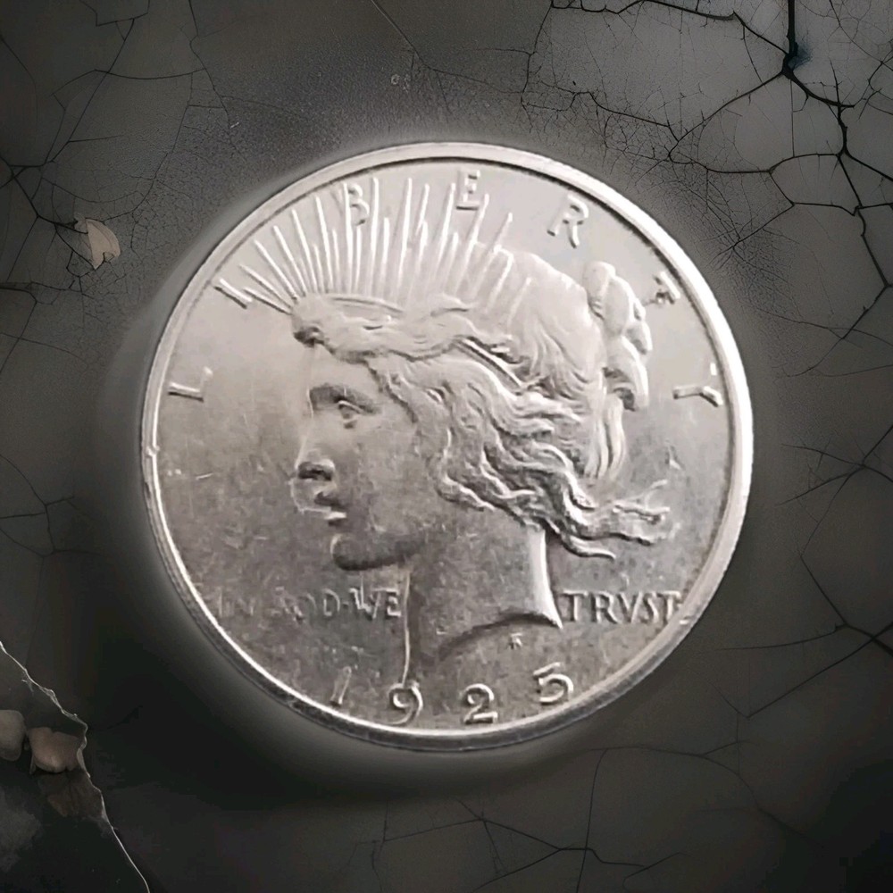 1925 S Peace Silver Dollar 90% Silver