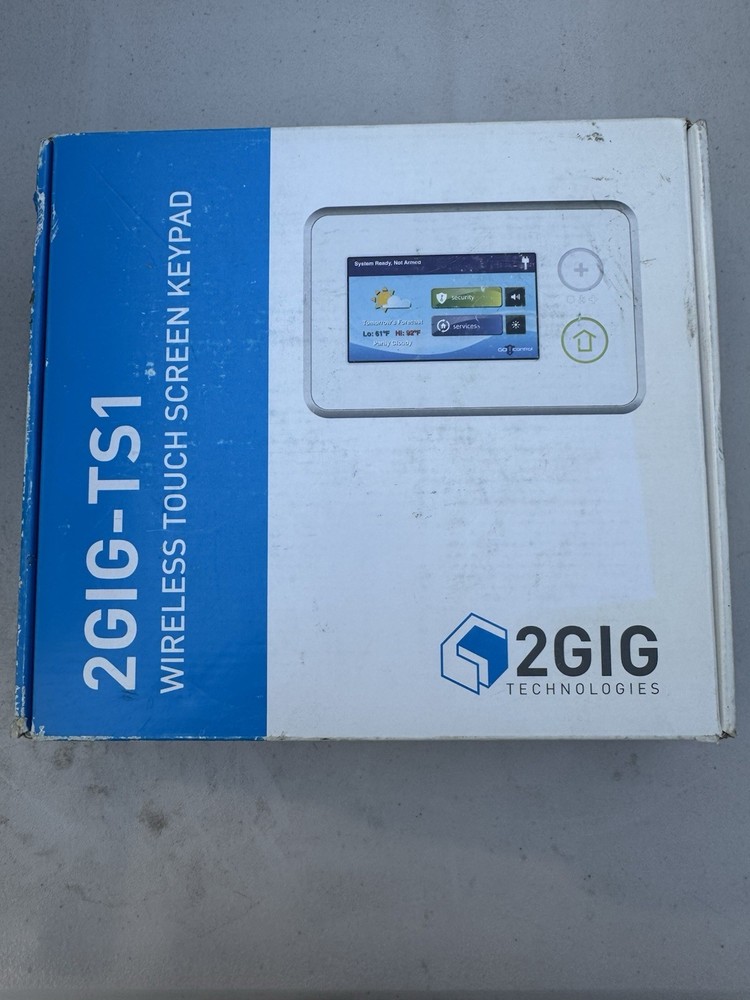 2gig 2GIG-TS1-E Wireless Touch Screen Keypad (White)