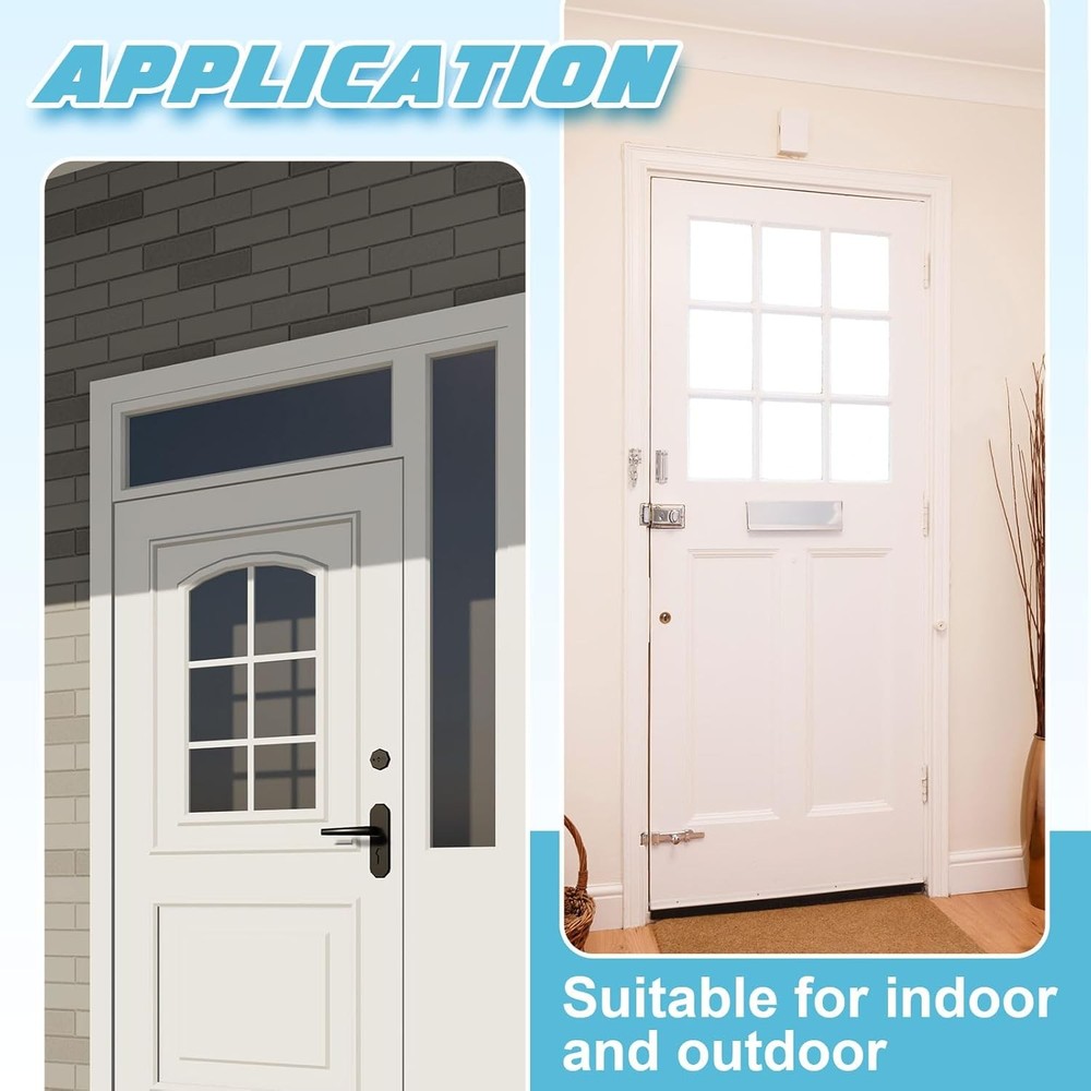 Landical 100 Pcs Doors Frame Compatible with Odl/western Reflection, White