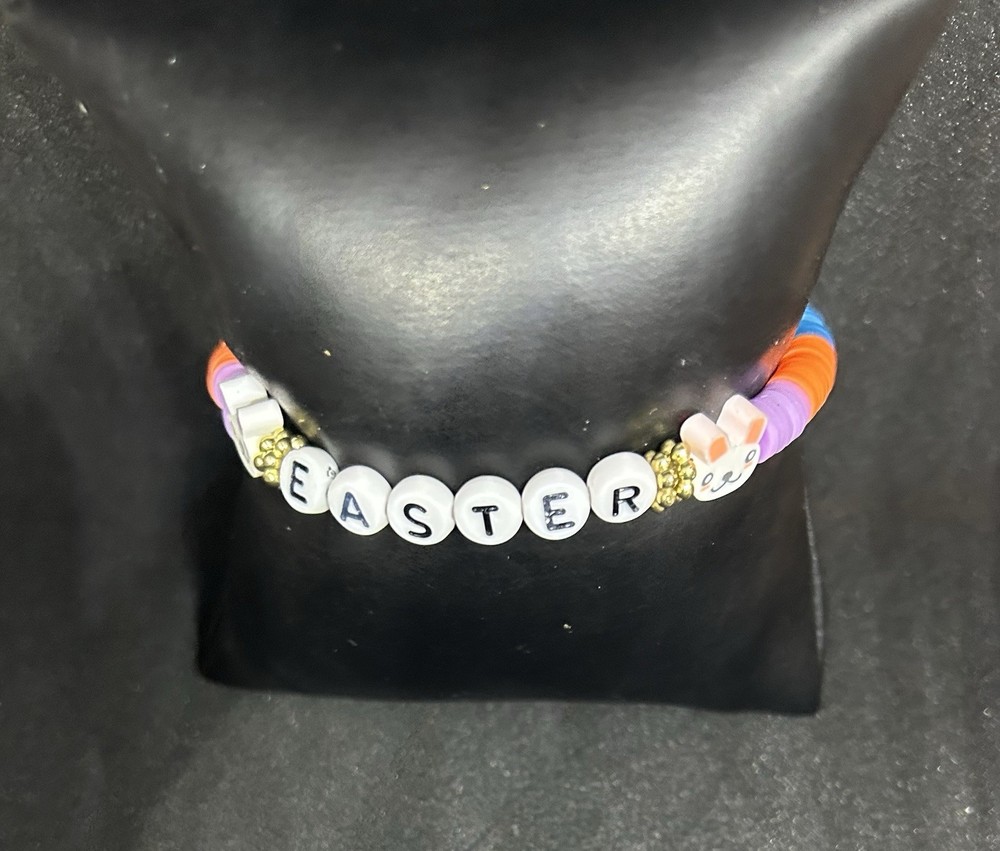 Easter (Happy Easter) Heishi Bracelet
