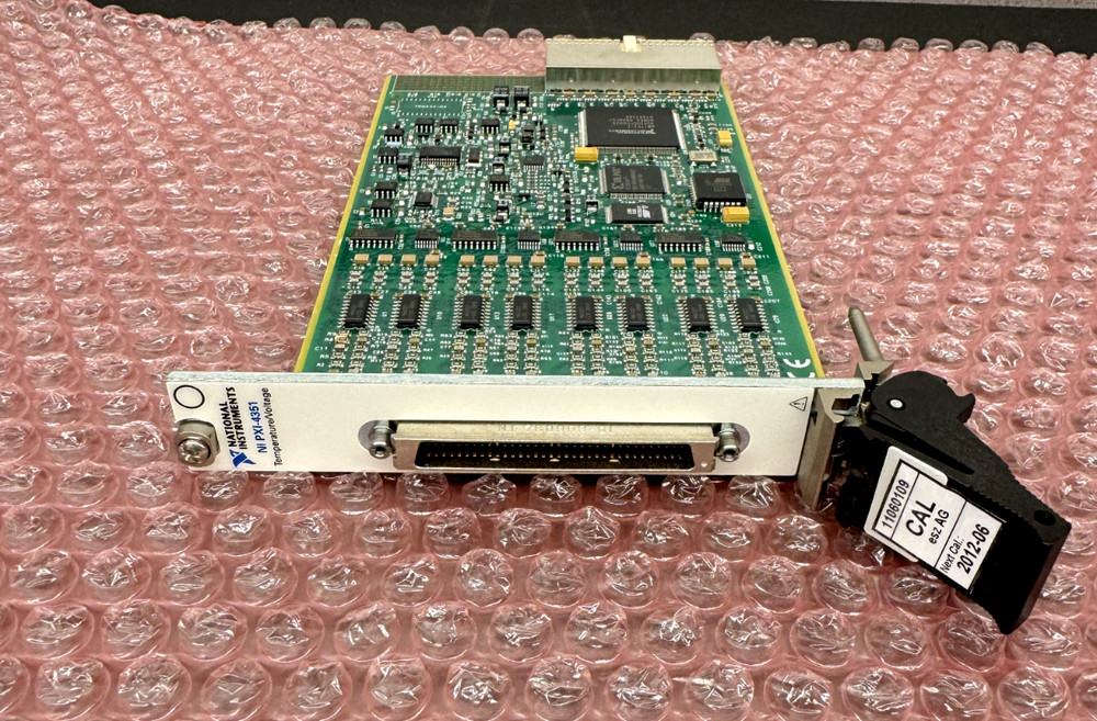 NATIONAL INSTRUMENTS PXI-4351 TEMPERATURE VOLTAGE