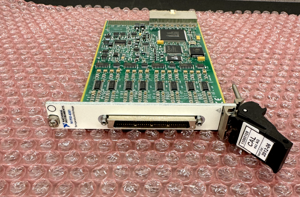 NATIONAL INSTRUMENTS PXI-4351 TEMPERATURE VOLTAGE