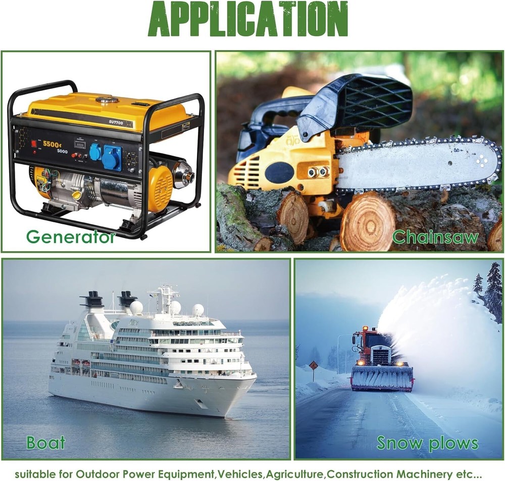 Waterproof Tachometer Tiny Tach/Hour Meter for 2 Stroke & 4 Stroke Small Engine