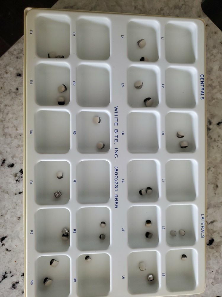 White Bite Inc Pediatric  Crowns