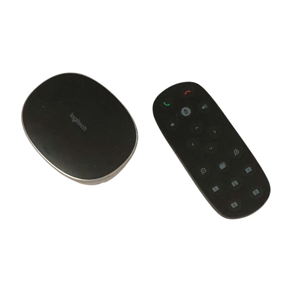 Logitech V-U0036 Group Video Conference System Camera Speakerphone Remote & Hub