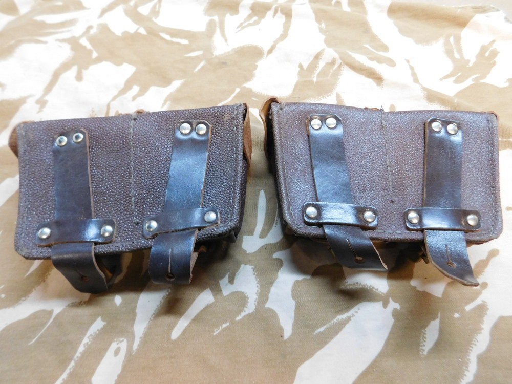 Mosin Nagent Ammo Pouches and Tools.