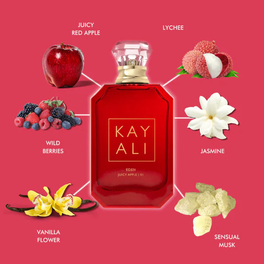 Kayali Eden Juicy Apple | 01 Eau De Parfum for women and men,3.4oz