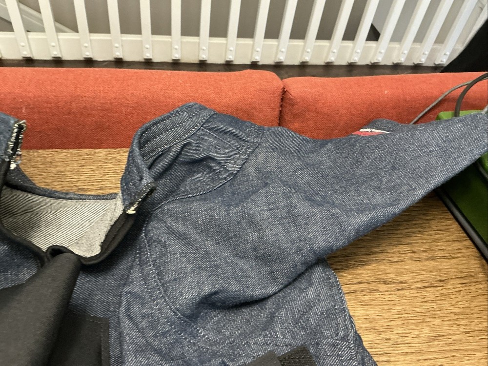 Inzer Advance Designs Double Layer Denim Bench Shirt Adjustable Straps