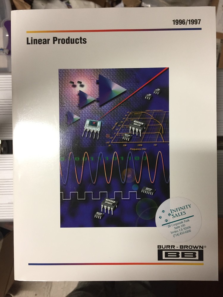 Data Book = Burr-Brown Linear Products Semiconductor Devices 1996/1997 =