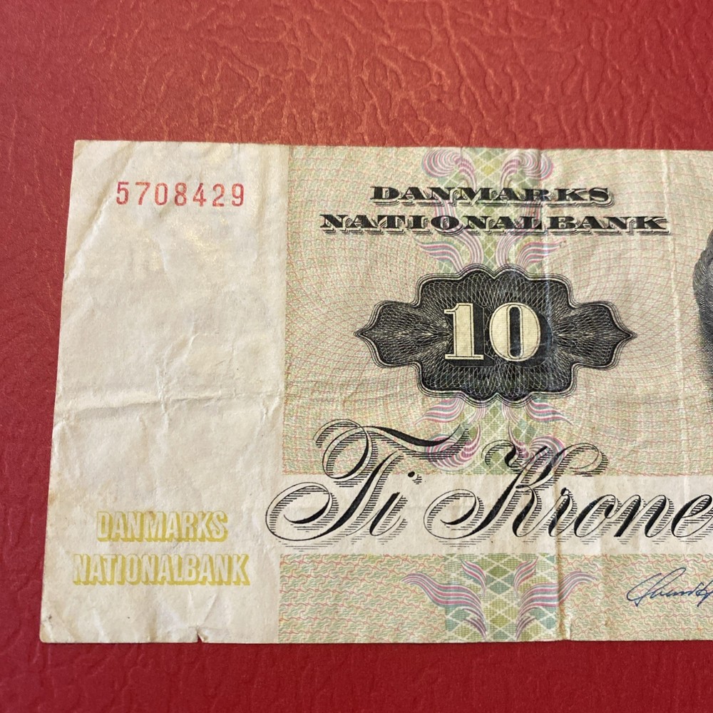 Denmark- 10 Kroner- 1972