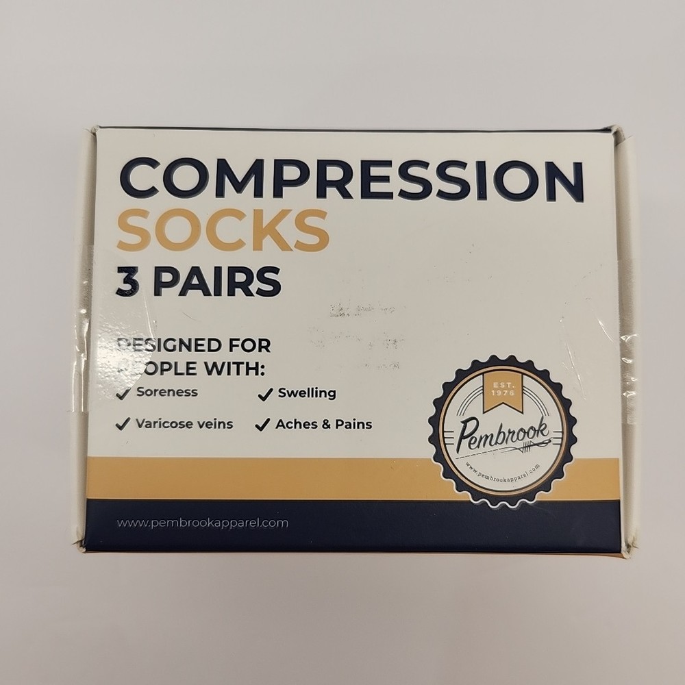 Pembrook Compression Socks XXL 3 pack