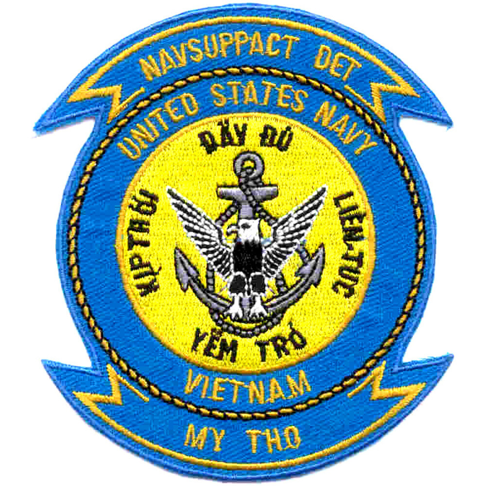 NAVSUPPACT Detachment My Tho Vietnam Patch