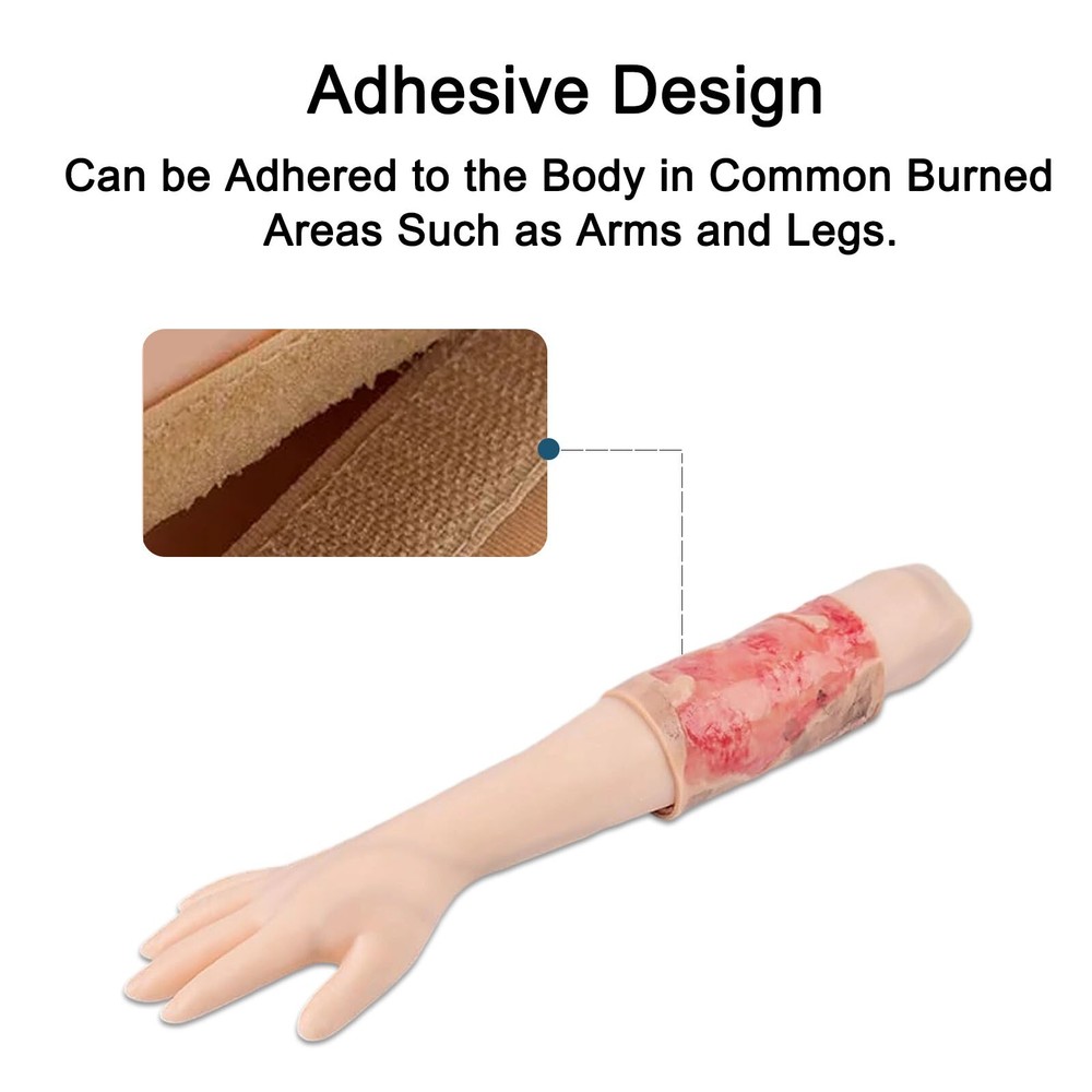 Limbs Burn Model, with Realistic Wound Simulation Module,Medical First Aid Train