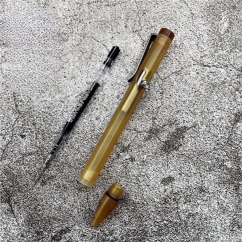 1PC TC4 Polyetherimide ULTEM Rollerball Pen Ballpoint Gel Pen G2 Refills