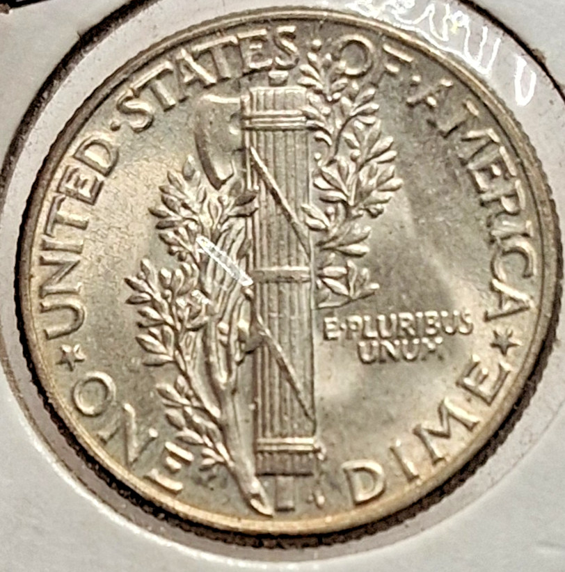 1944 Mercury Dime