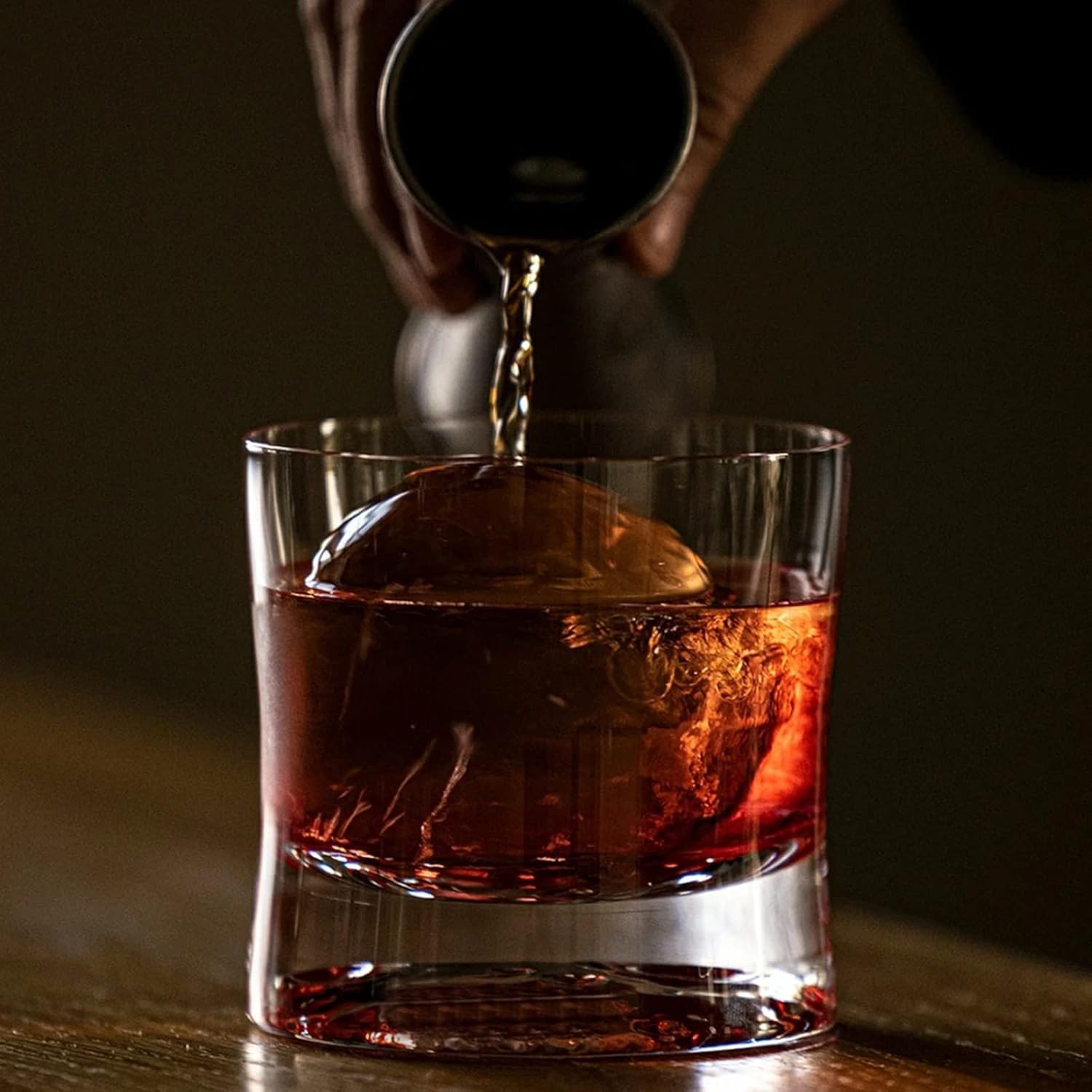 6 Pack Ice Ball Molds - 2.5" Spherical Ice Cube Trays for Whiskey & Cocktails