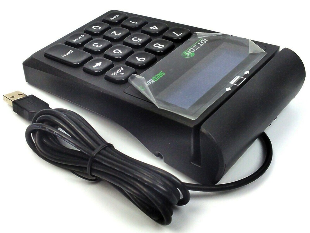 ID Tech SREDKey 2 Key Pad with MSR USB KB Enhanced Format IDSK2-534E