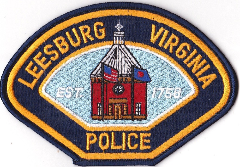 Leesburg Police Patch Virginia VA