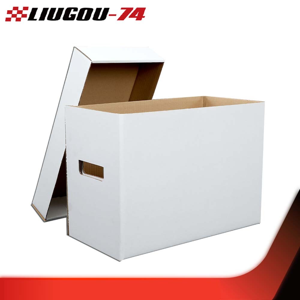 10Pc Comic Books Storage Boxes Short Holds 150-175 Stackable Durable Archive New