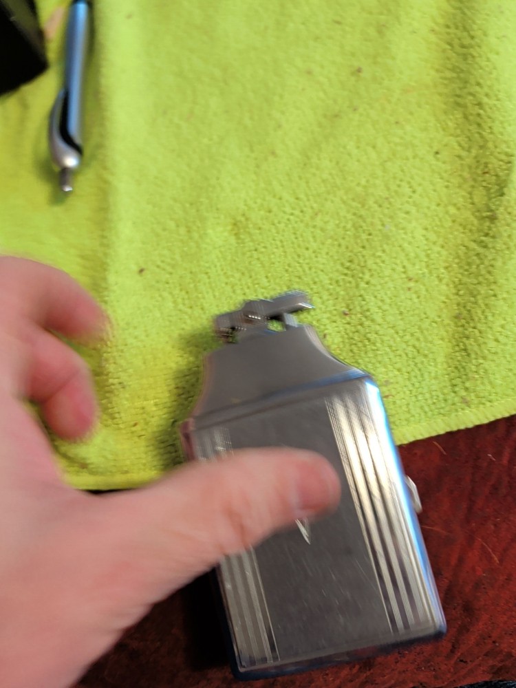 Vintage Ronson Mastercase Cigarette Case Lighter