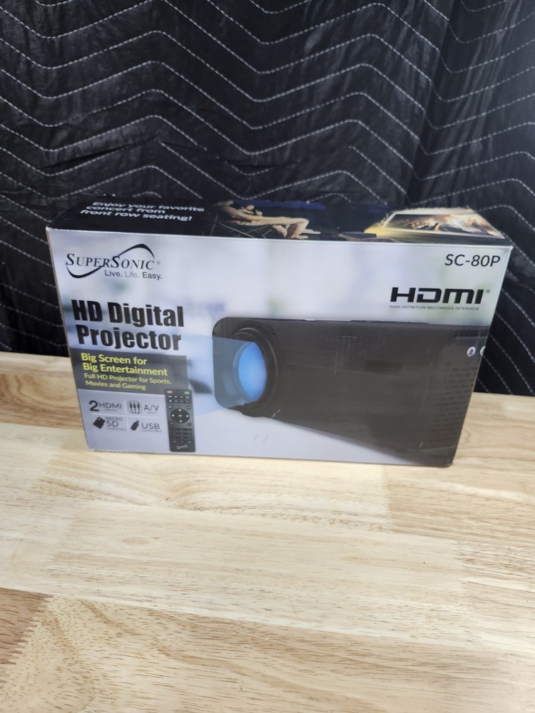 HD Digital Projector Super Sonic SC-80P