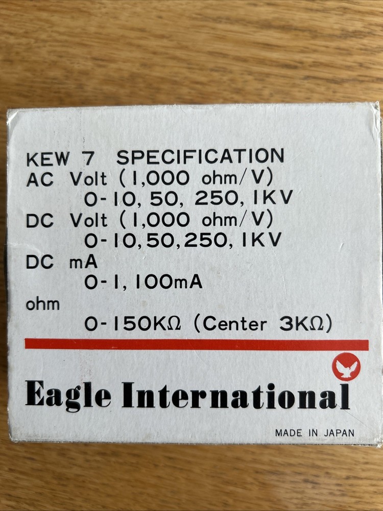 Eagle International KEW7 Multimeter