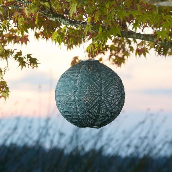 Allsop Solar Lantern-Ink 12"