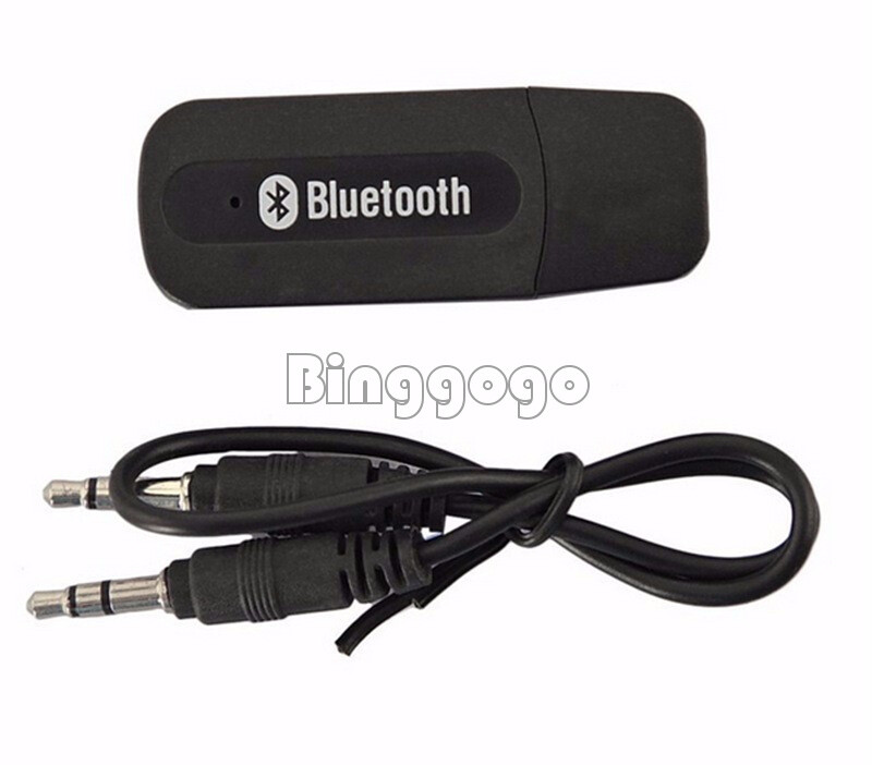 3.5mm USB 2.0 Jack Wireless Bluetooth Music Receiver Audio Adapter Cable