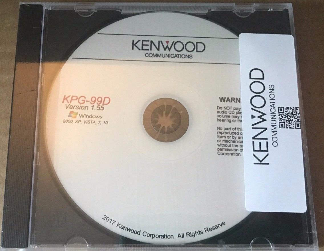 Kenwood KPG-99D Version 1.55 TK-7160,TK-8160 Programming Software For Windows