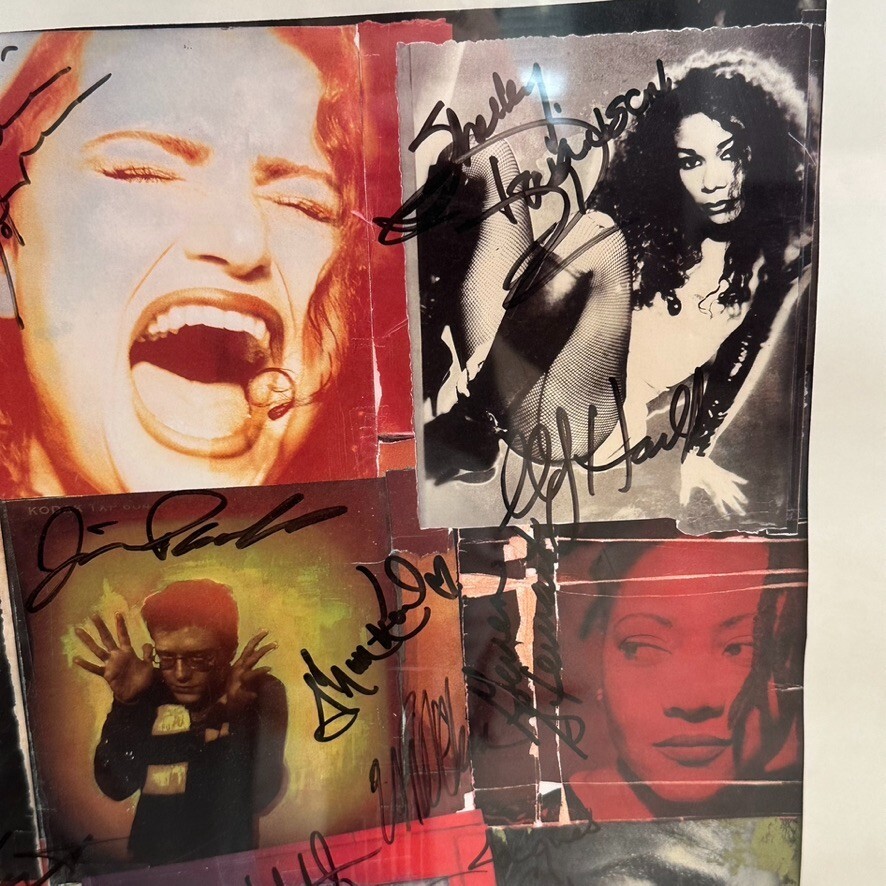 RENT Cast Signed Broadway Poster Window Card - Collectible