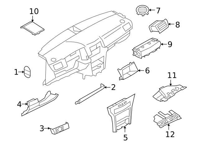 Genuine GM Speaker Grille 13148940
