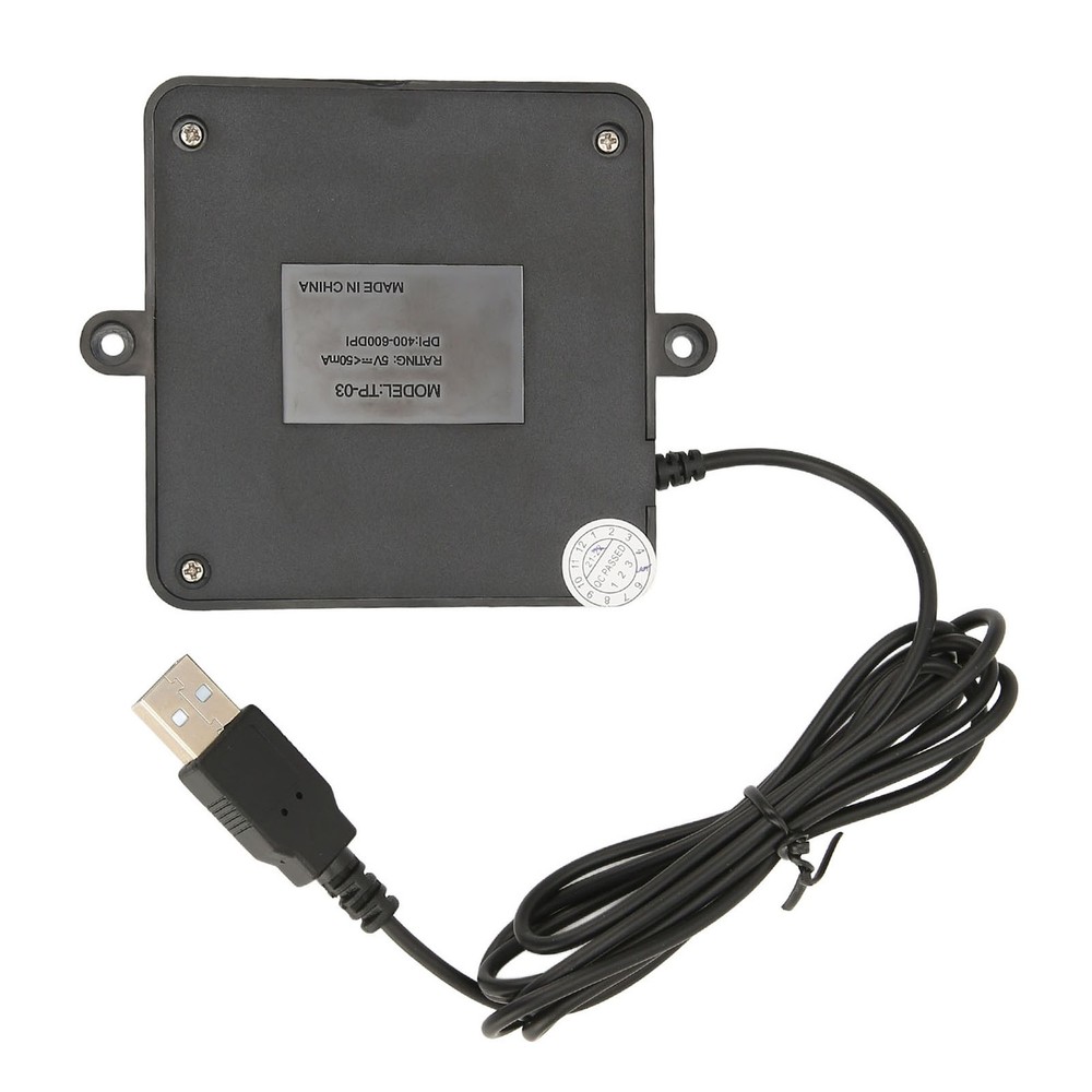 Wired USB Touchpad Multifunctional High Sensitivity 2 Button Design Black Portaˇ