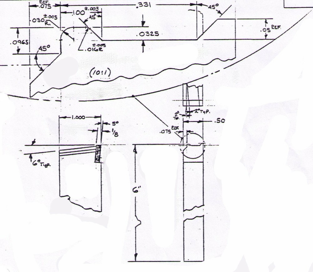 .500" Width Carbide Tipped Form Tool Bit M787177