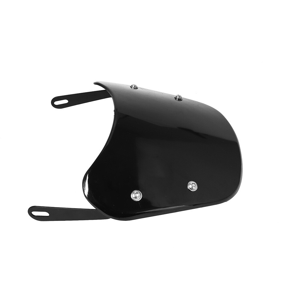 Motorcycle Headlight Windshield Windscreen Universal For 5-7'' Round Headlight