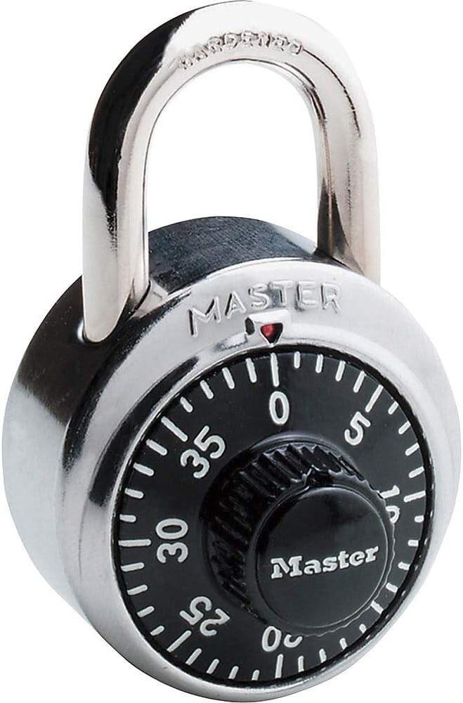 Master Lock 1500D Dial Combination Lock (Black)