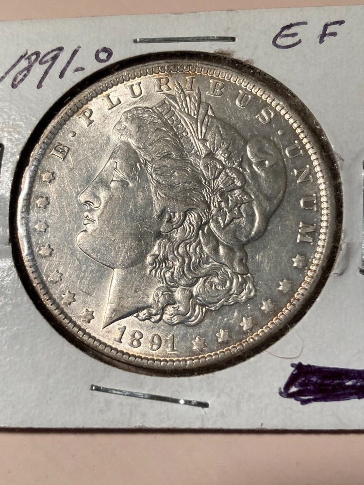 1891 O Silver Morgan Dollar