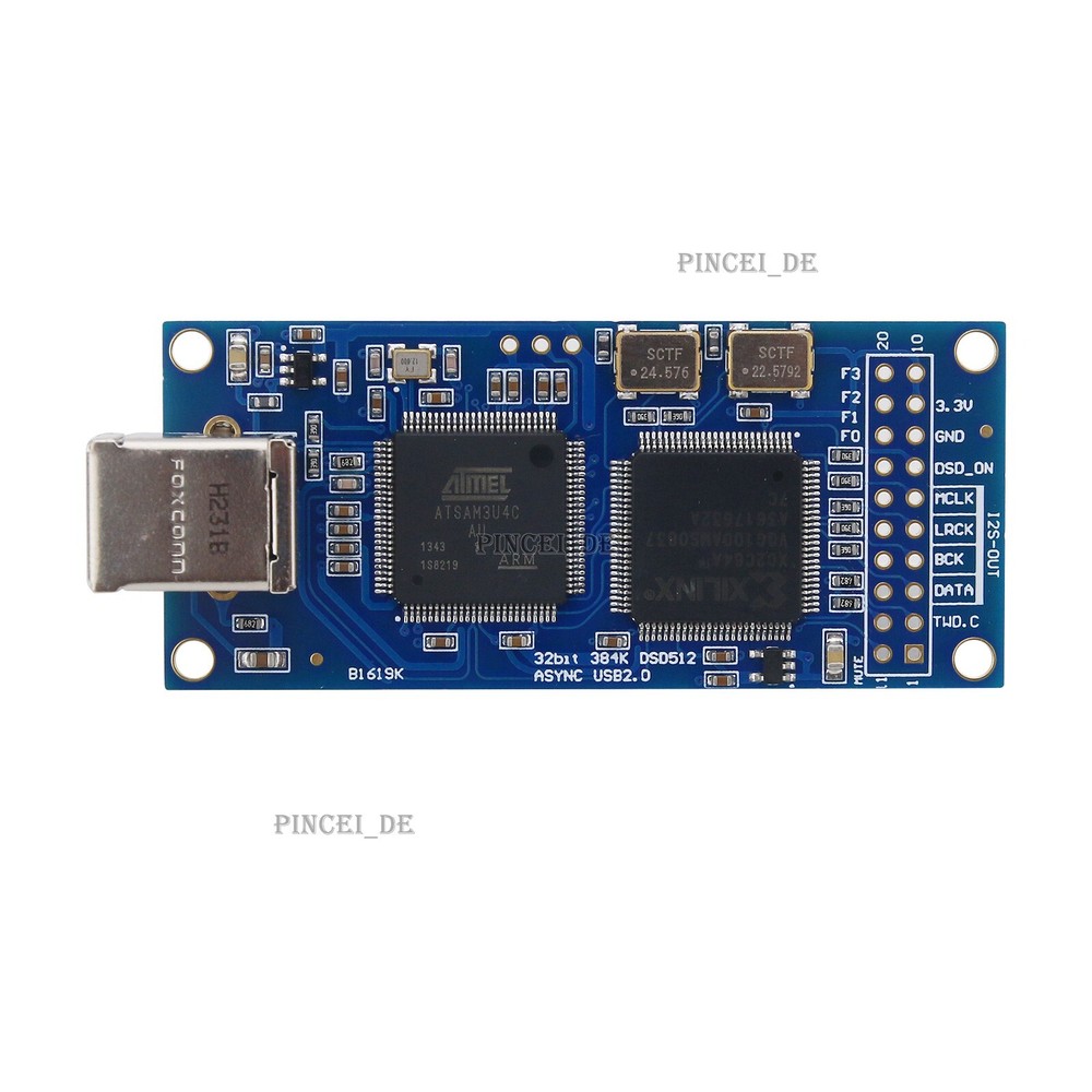 USB I2S Digital Interface Support DSD512 32bit 384Khz Replacement For Amanero